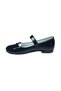 1010 Ort Emt Filet Black Patent Leather Ballerina Girl's Evening Dress Shoes Fancy Wedding - 3