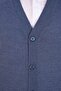 Woolen Men's Knitwear Vest - Aviator Blue - 6