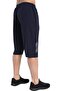 8036-01 Lycra Armoured Oversize Men's Sports Capri NAVY BLUE - 3