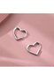 Stainless Steel 2-Piece Heart Earrings