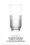 Tokyo Glass Soft Drink Cup Set of 6 540 ml (Water/Cocktail/Iced Coffee/Smoothie/Milkshake Cup) - 2