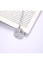 Triquetra Scandinavian Celtic Trinity Runic Symbol Trinity Women's Steel Necklace - 5