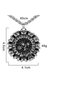 Nordic Yggdrasil Scandinavian 316L Steel Men's Necklace with Tree of Life Runic Symbol - 5