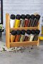 Dizayn Blossom 12-Piece Spice Rack Set, Spice Rack Set with Wooden Stand - 3