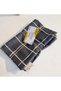 Single Plaid Elastic Sheet Set 120x200cm - 5