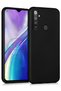 حافظة سيليكون سوداء غير لامعة لـ Realme 5 Pro