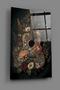 Gitar ve Çiçekler Cam Tablo - 2