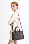 172 Printed Women's Handbag, Shoulder Bag Brown Printed - 2