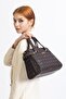 172 Printed Women's Handbag, Shoulder Bag Brown Printed - 4