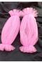 Beste Tulle Bridal Evening Dress Sleeve Candy Pink - 5