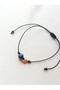 Freedom Anklet blue authentic women's anklet with gold bird detail - 4