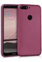 حافظة سيليكون حمراء غير لامعة من السيليكون لـ Honor 7C