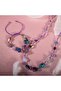 Sagittarius Natural Stone Natural Macrame Necklace Bracelet Set - 3