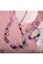 Sagittarius Natural Stone Natural Macrame Necklace Bracelet Set - 4