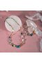 Libra Natural Stone Natural Macrame Necklace Bracelet Set - 5