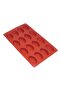 Oval 16-Piece Donut Cake & Chocolate Silicone Mold Gt118 - 2