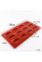 Walnut 12-Piece Cake & Chocolate Silicone Mold GT121 - 2