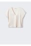 V-Neck Satin Shirt - 3
