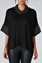 Women's Black Turtleneck Knitwear Sweater BD2290 - 4
