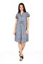 Women's Blue Floral Dress 51074 - 3