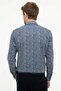 Men's Navy Blue Slim Fit Shirt G021GL004.000.861809 - 3