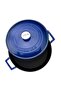 وعاء Yayvan متعدد الأغراض من Die Casting بقطر (ø) 28 سم - أزرق شعبي - 3