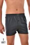 Men's Smoked 3 Pieces Passion Cotton Buttoned Boxers Smoked 0117