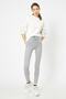 Women's Gray Plain Tights 0YAL48499OK