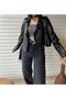 Faux Leather Coat - 5