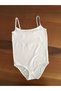 Girl's White Rope Strapped Athlete Body Pack of 4