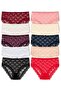 10 Pack Lace High Waist Plus Size Women's Panties