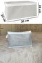 6 Pieces Socks Towel Underwear Bra Organizer Mini Pouch 30X20X18 cm - 3