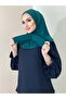 Snap Fastener Top متوافق مع Hijab Bone Emerald - 3