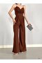 Imported Crepe Fabric Strap Wide Leg Jumpsuit Dress (Colorful) - 4