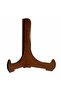 Frame Plate Display Stand Wooden Stand 9.5cmx11cm Knight Walnut 5 Pieces - 2