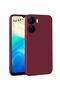 Plum Guardian Matte Silicone Case for Vivo Y16