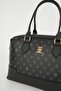 Black Monogram Women's Shoulder Bag 05PO23Y1734 - 5