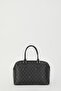 Black Monogram Women's Shoulder Bag 05PO23Y1734 - 7