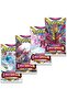 Pokemon Lost Origin Sword Shield - 4 Pack Game Card and Protection Bag - 2