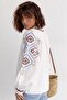Women's New Season Ethnic Pattern Embroidered Vintage Shirt - 3