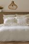 Nature Lover Nora Bamboo Embroidered Double Duvet Cover Set Yellow - 2
