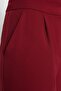 Bordo Wide Leg/Geniş Paça Dokuma Kumaş Pantolon TWOAW22PL0139 - 9
