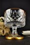 Glass Serving and Presentation Bowl Gold Gilded 15 Cm - St.kfs.004 C320.035 - 2