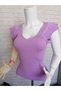 1st quality knitwear knitted front and back V-neck, openwork sleeve, 50% cotton 50% acrylic, body/buluz