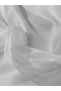 Tulle Voile light, Es -Pleated White Color - 4