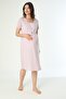 Lilac Maternity and Maternity Nightgown Set - 2