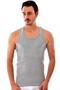 Men's Gray 3 Pieces Seher Sports Undershirt 0058 Gray - 3