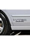 ملصق سيارة أسود من I-vtec Dohc - قطعتين، 20x5 سم - 2