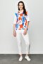 Hooded Patterned T-Shirt - 3
