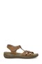 158589 Camel Ultra Comfort Soft Sole Women's Sandals - 2